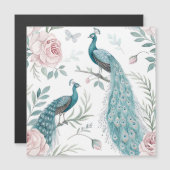 Elegante Pauwbloem Vintage (8) (Voorkant / Achterkant)