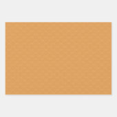 Elegante Peach Grey Art Nouveau  Bloemen Inpakpapier Vel (Voorkant 3)