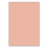 Elegante Peach Zomer Bruiloft Kaart (Achterkant)