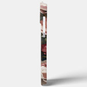 Elegante Peacock Pink Peonies Case-Mate iPhone Case (Achterkant / Links)