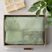 Elegante  Peacock Tissuepapier (Geschenk)