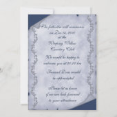 Elegante Pen en Inktpot Kaart (Achterkant)