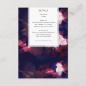 Elegante penseelstreekdetails behuizing Kaart (Voorkant)