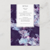 Elegante penseelstreekdetails behuizing Kaart (Voorkant)