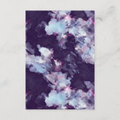 Elegante penseelstreekdetails behuizing Kaart (Achterkant)