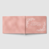 Elegante pensioenpartij | Roos Gold Botanical Gastenboek (Volledig)