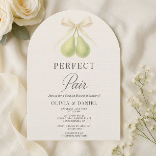 Elegante Perfect Pair Koppel Bruisfeest Kaart