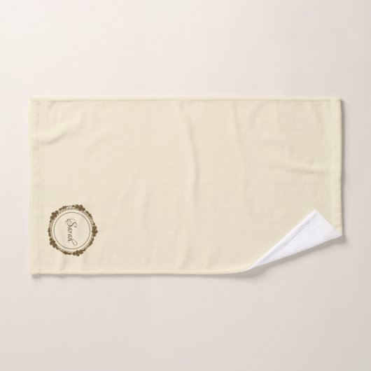 Elegante persoonlijke handdoekenset bad handdoek (Handdoek)