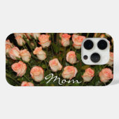 Elegante perzik Rozen Case-Mate iPhone Case (Achterkant (horizontaal))