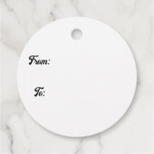 Elegante Perzische Blauwe Arabesque Oriëntaalse De Bedankjes Labels (Achterkant)