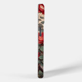 Elegante  Perzische kat met Rozen Case-Mate iPhone Case (Achterkant / Rechts)