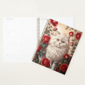 Elegante  Perzische kat met Rozen Planner (Display)