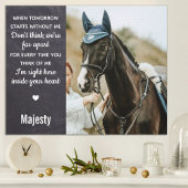 Elegante Pet Memorial Custom Herinnering Foto Canvas Afdruk