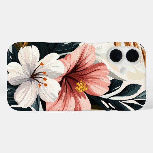 Elegante Petalrise Case-Mate iPhone Case (Achterkant (horizontaal))