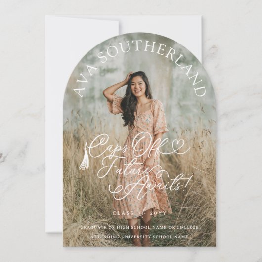 Elegante Petten uit de toekomst wachten op u! Afst Kaart (Voorkant)