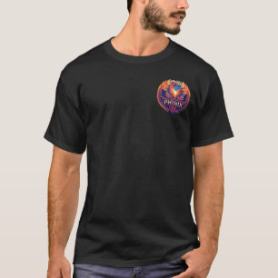 Elegante Phinix Phoenix Logo – Wedergeboorte & Gro T-shirt