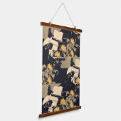 Elegante pianist hangend wandkleed (Gebogen)