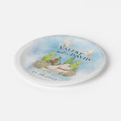 Elegante piano | Viool bloemenduiven Bruiloft Luxe Papieren Bordje (Gekanteld)