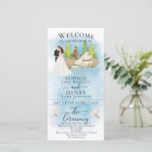 Elegante piano Vioolduiven Luxe Trouwprogramma (Staand voorkant)