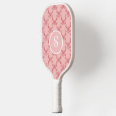 Elegante Pickleball Paddle met Gewei Monogram (Links)