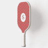 Elegante Pickleball Paddle met Gewei Monogram (Links)