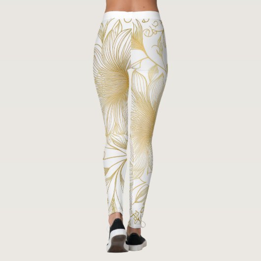 Elegante Pilates leggings (Orievolvedesigns) (Achterkant)