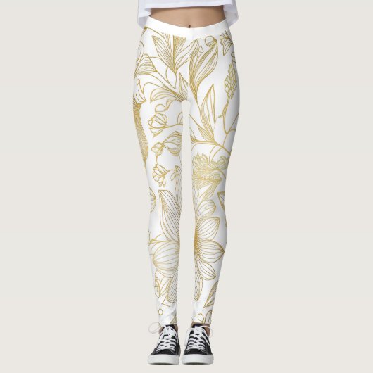 Elegante Pilates leggings (Orievolvedesigns) (Voorkant)
