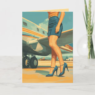 Elegante piloot van de Jet