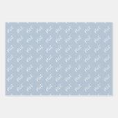 Elegante Pilot Brush Script Typografie Inpakpapier Vel (Voorkant 3)