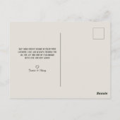 Elegante Pine en Holly Krans met gouden accenten Briefkaart (Achterkant)