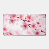 Elegante Pinky Cherry Blossom Bureaumat (Voorkant)