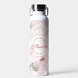 Elegante Pioenbloemen Grootouders We zouden Jou Ki Waterfles