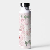 Elegante pioenroos bloemen grootouders we zouden j waterfles (Links)