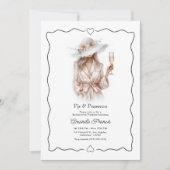 Elegante PJs & Prosecco Bachelorette-weekend Kaart (Voorkant)