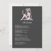 Elegante PJs & Prosecco Bachelorette-weekend Kaart (Achterkant)