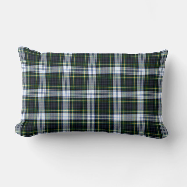 Elegante Plaid Clan Gordon Rustic Tartan Kussen (Voorkant)
