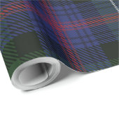 Elegante Plaid Clan Sutherland Rustieke Tartan Cadeaupapier (Rol Hoek)