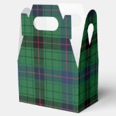 Elegante Plaid Davidson Rustieke Tartan Bedankdoosjes (Geopend)
