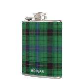 Elegante Plaid Davidson Tartan Op Maat  Heupfles (Links)