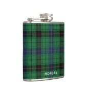 Elegante Plaid Davidson Tartan Op Maat  Heupfles (Rechts)