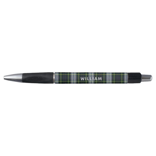 Elegante Plaid Gordon Rustic Schotse Ruit Custom Pen (Voorkant)