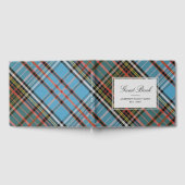 Elegante Plaid Rustieke Familie Cabin Tartan Gastenboek (Volledig)