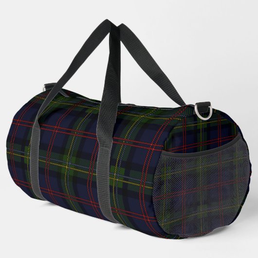 Elegante Plaid Rustieke Tartan Plunjezak (Rechterhoek)
