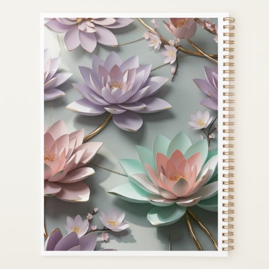 Elegante Planner (Achterkant)