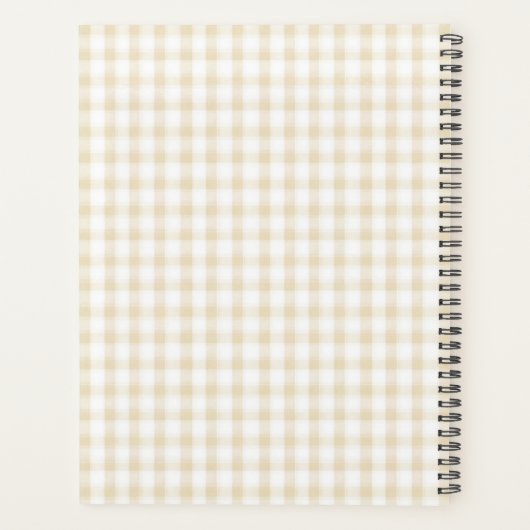 Elegante Planner met Soft Stamp & Roos Accents – C (Achterkant)