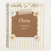 Elegante Planner met Soft Stamp & Roos Accents – C (Voorkant)