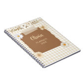 Elegante Planner met Soft Stamp & Roos Accents – C Notitieboek (Rechterzijde)