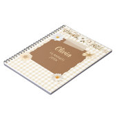 Elegante Planner met Soft Stamp & Roos Accents – C Notitieboek (Linkerzijde)