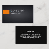 Elegante plata moderna  profesional reparación visitekaartje (Voorkant / Achterkant)