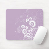 Elegante Polka Dots Mousepad Muismat (Met muis)